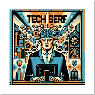 Tech Serf Posters and Art